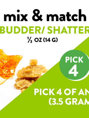 Mix & Match 1/2 Oz Shatter