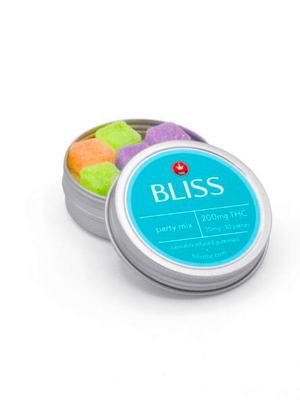 Buy Bliss Party Mix IHC Gummies Edible